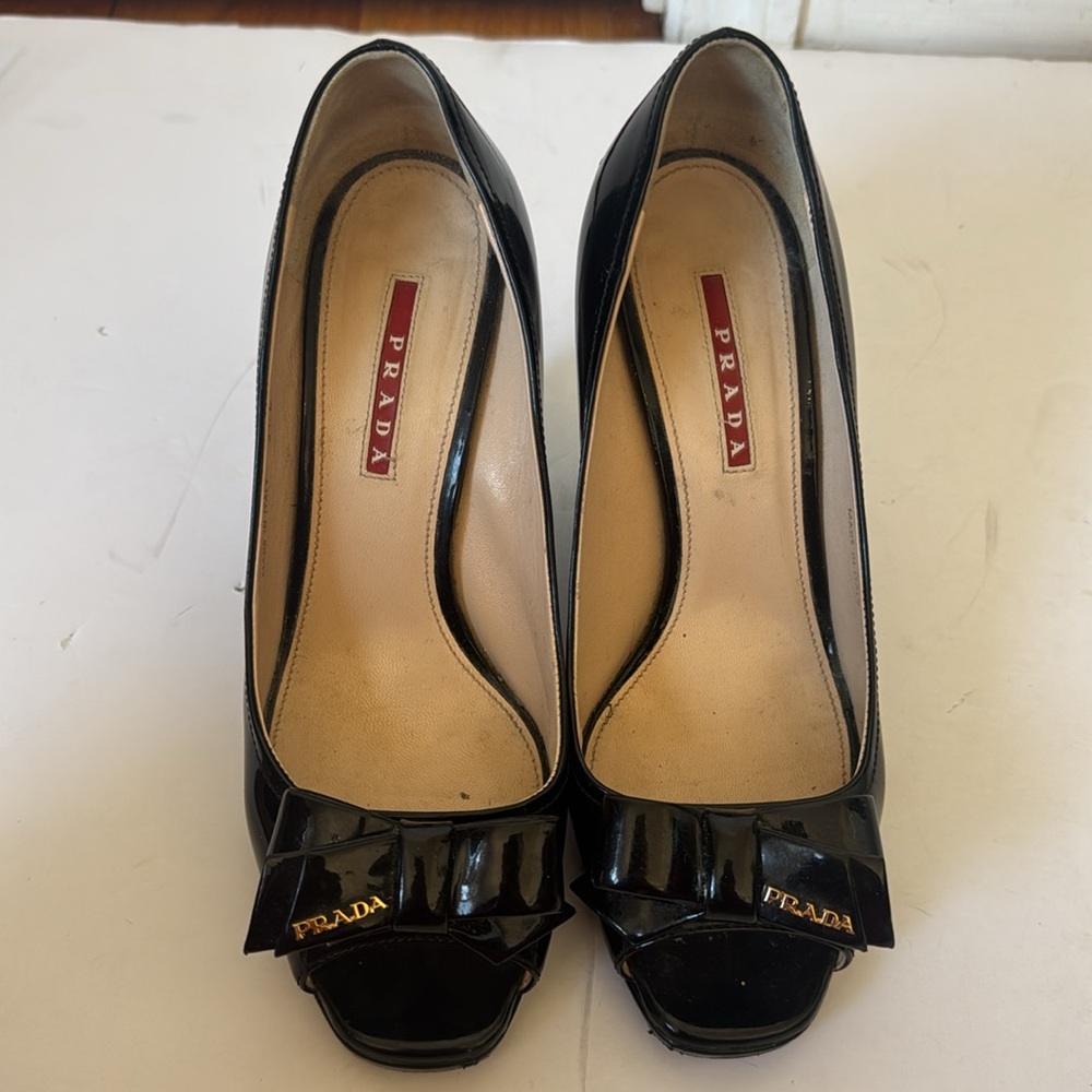 Prada wedges